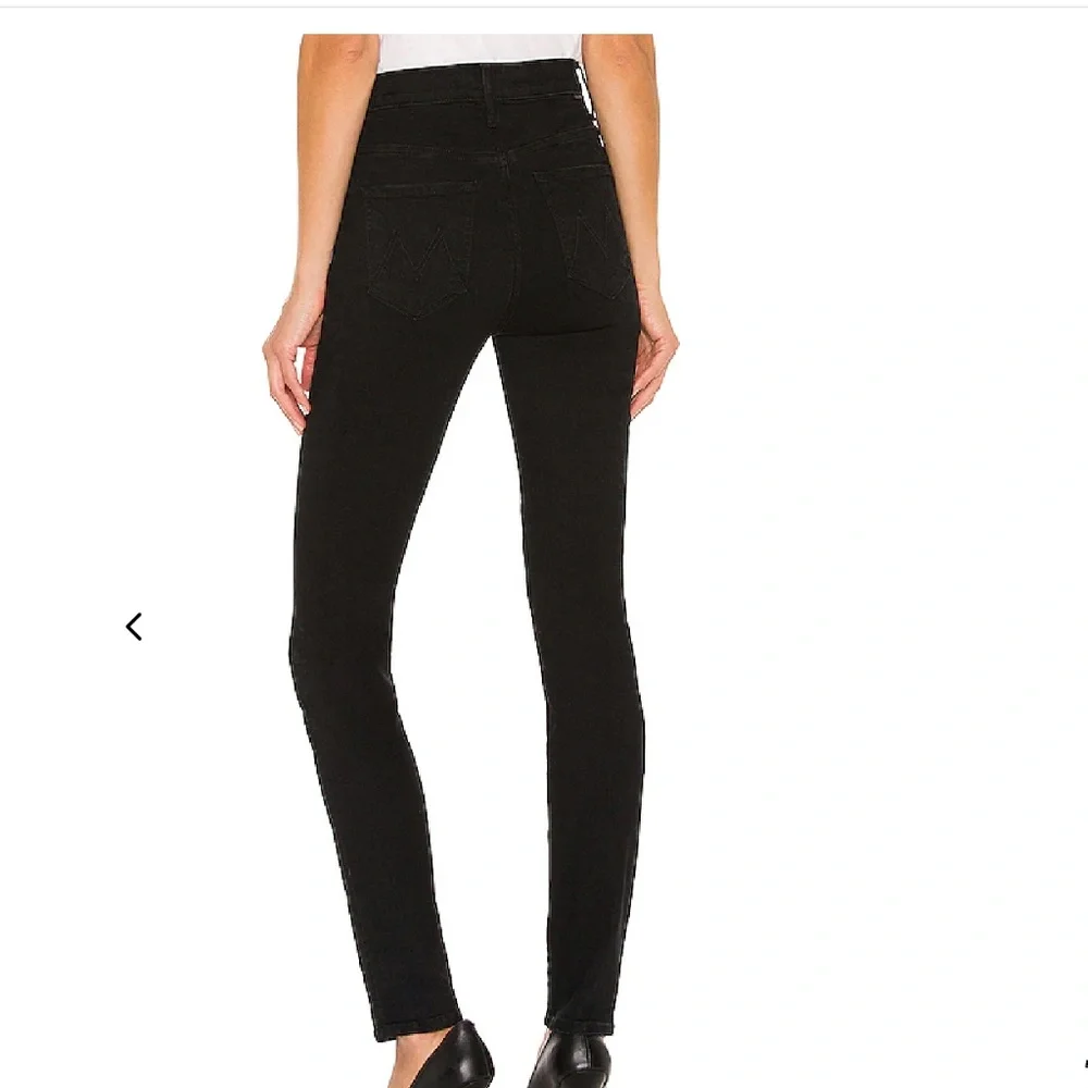 Mother The Pixie Swooner Skimp Black Not Guilty Denim‎ Jeans Sz 26